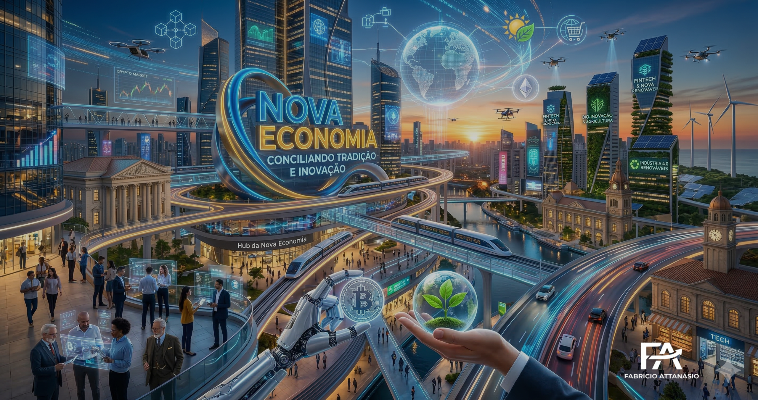 A Nova Economia: Desafios e oportunidades para pessoas e organizações