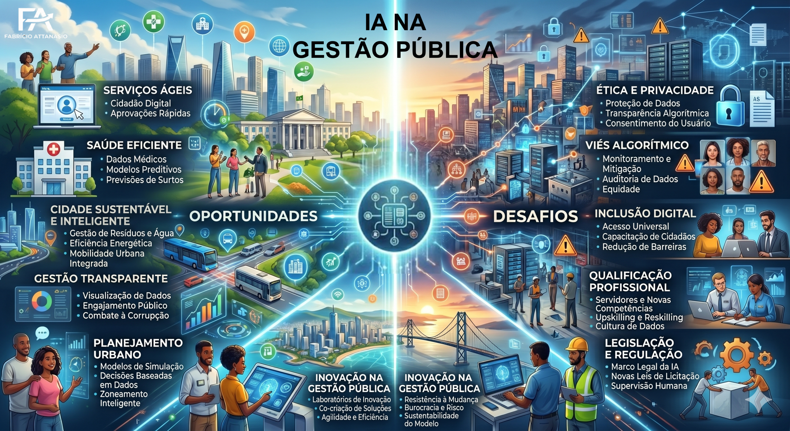 Inteligência Artificial na Gestão Pública: oportunidades e desafios